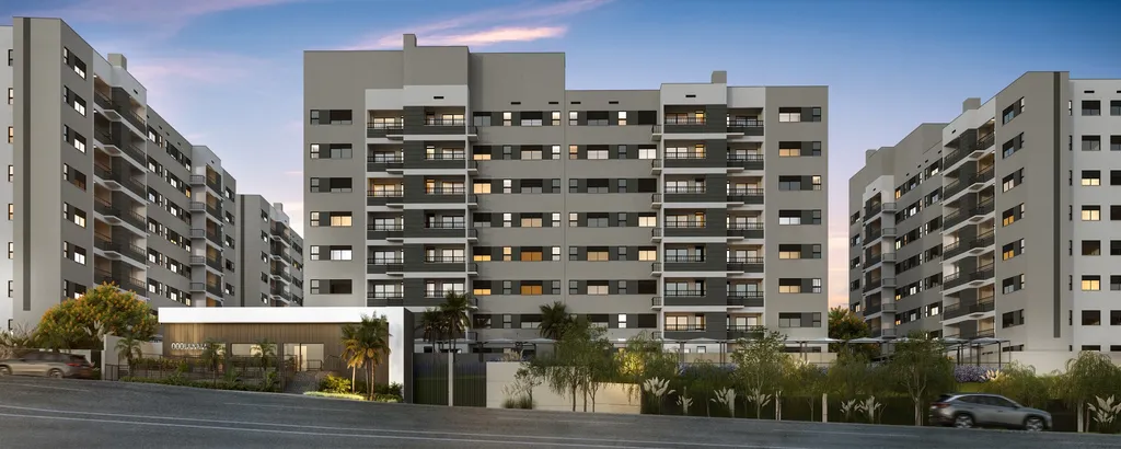Apartamento Moderno com Sacada e Churrasqueira